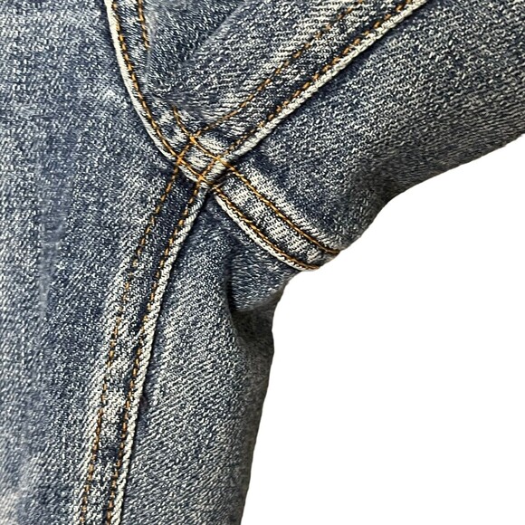 Alexander Wang x DENIM Grip High Rise Straight Jeans Women’s Size 28 Cropped - Picture 10 of 13